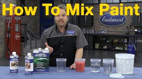 mixing paint 2 to 1|car paint mix ratio.